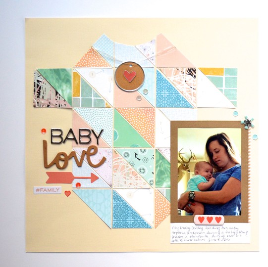 Baby love layout original