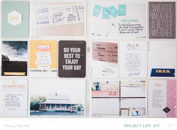 Project Life September 2014 by marcypenner gallery