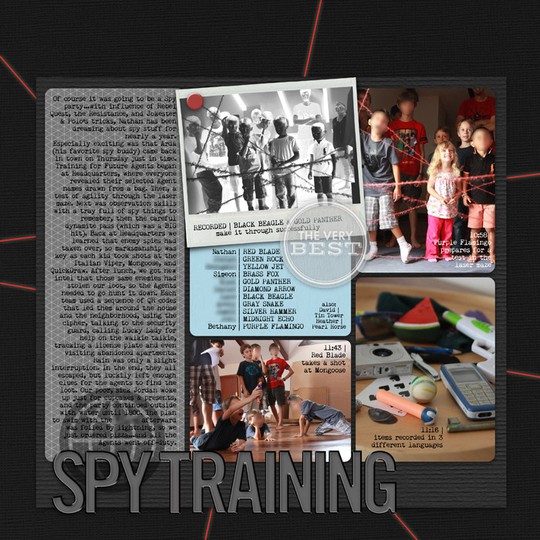spy training birthday