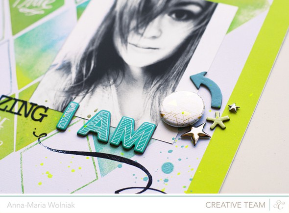 Affirmation :: stamp background weekly challenge by aniamaria gallery