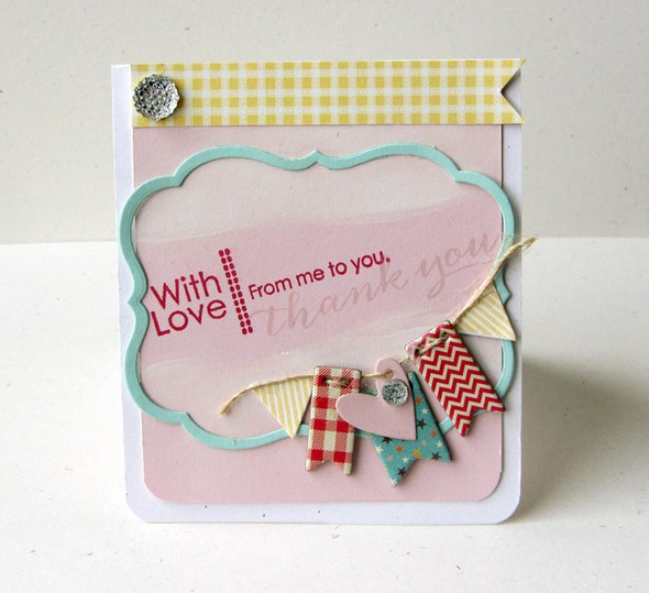 With Love card by Dani gallery