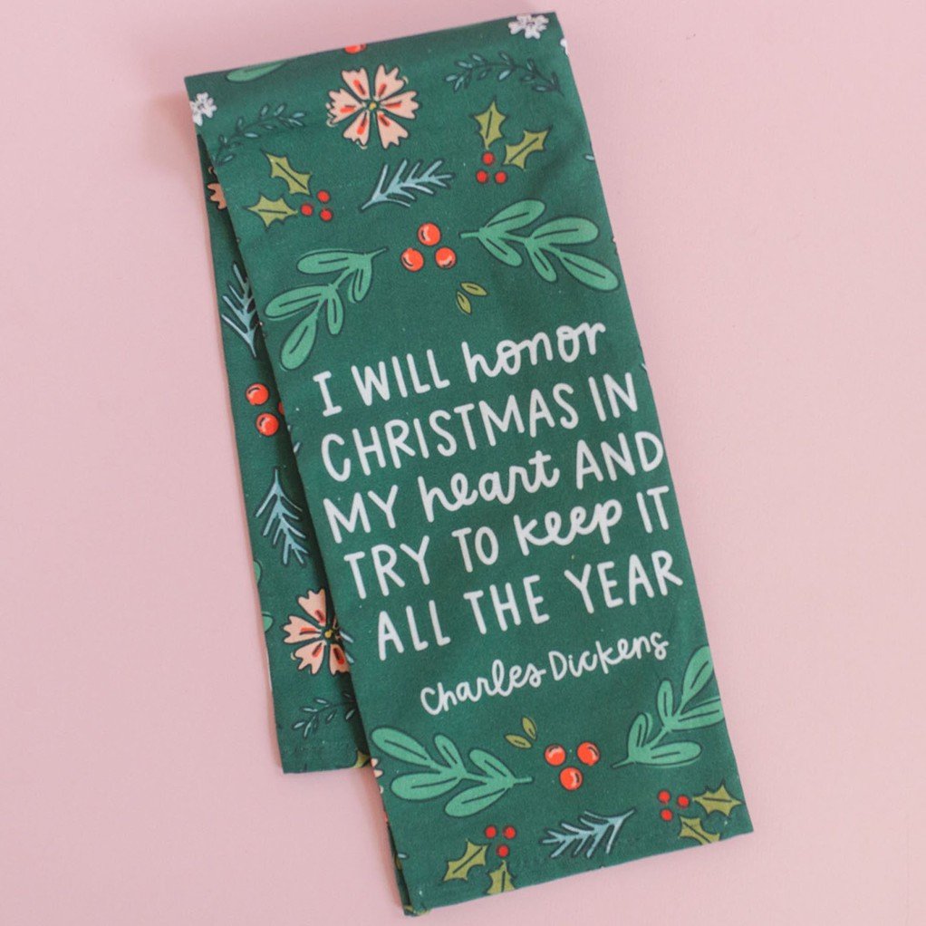 Christmas In My Heart Tea Towel item