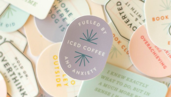 Fueled By Iced Coffee Decal Sticker gallery