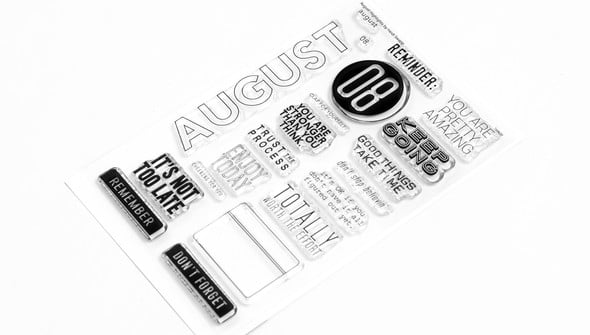 Stamp Set : 4×6 August Highlights gallery