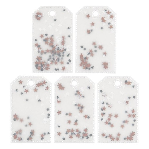 Picture of December Daily® 2021 Sequin Shaker Tags