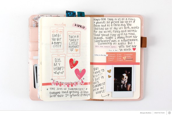 Baby's Big Reveal // Traveler's Notebook // Roman Holiday Documenter by mstockton gallery