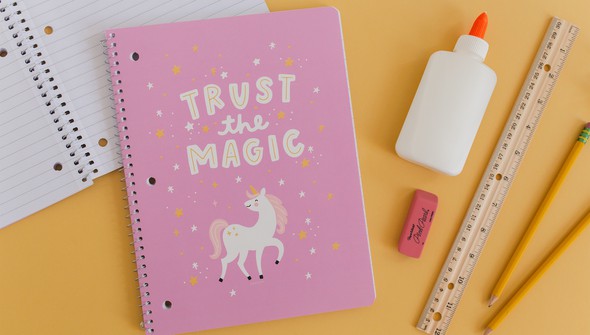 Trust The Magic Spiral Notebook  gallery