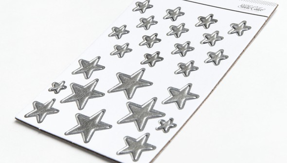 Color Theory Chipboard Stars - Platinum Status gallery