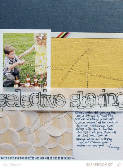 Selective sharing