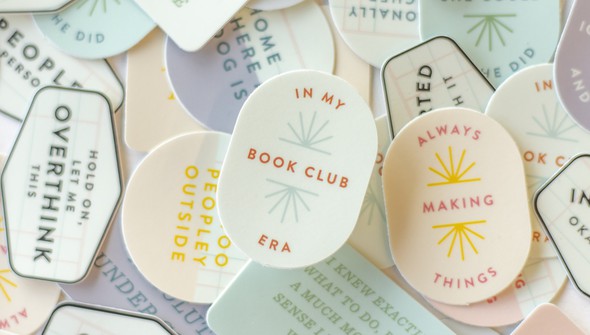 In My Book Club Era Decal Sticker gallery