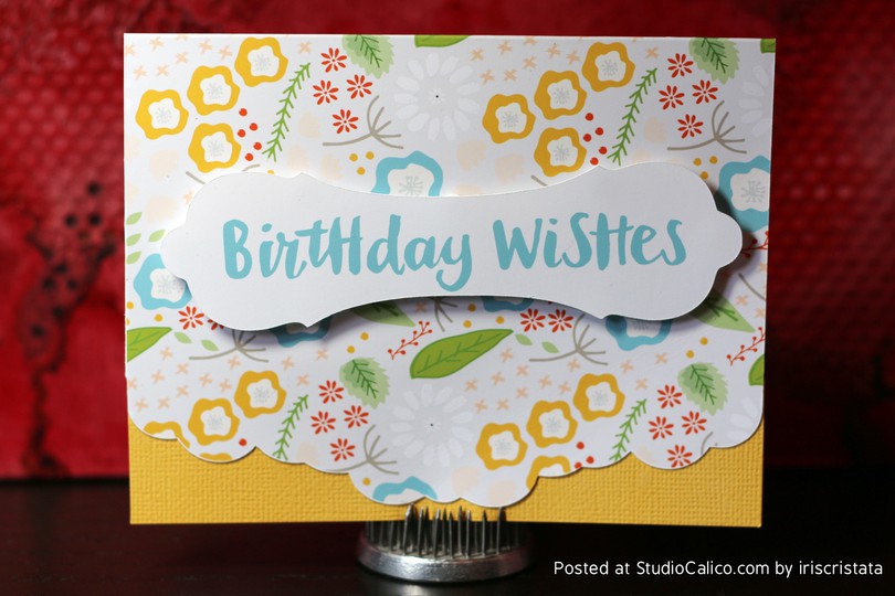 Birthday Wishes (Happy Birthday) Card