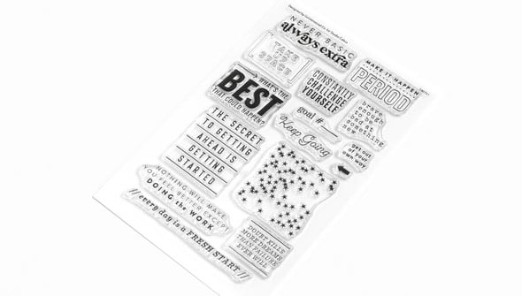 Stamp Set : 4×6 Goal Setter by Goldenwood Co gallery