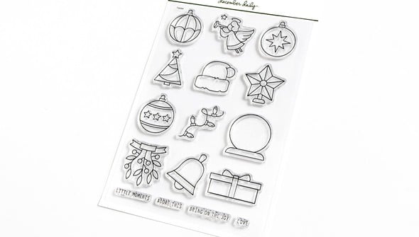 December Daily® 2021 Bring On The Joy 4x6 Stamp Set gallery