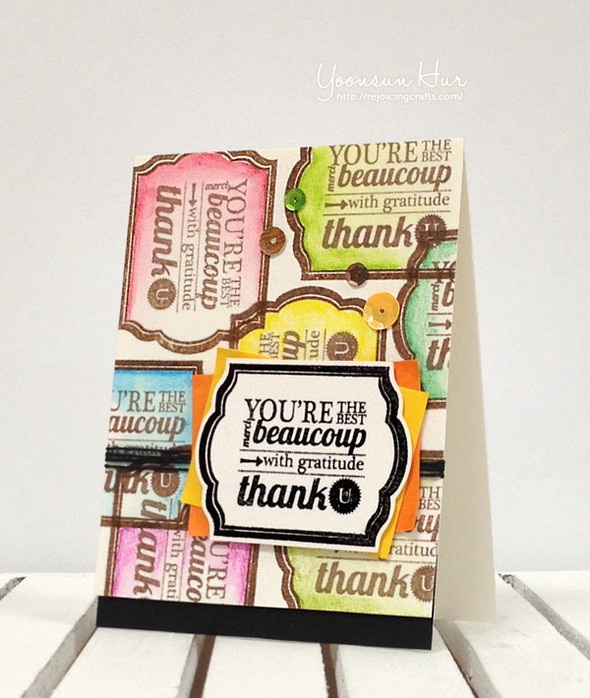 Thank You Card by Yoonsun gallery
