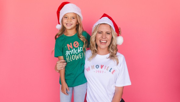 No Grinches Allowed Tee - Toddler/Youth - Kelly Green gallery