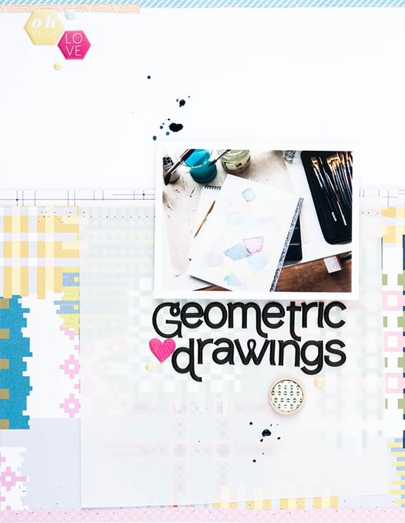 Geometric drawings by marivi gallery