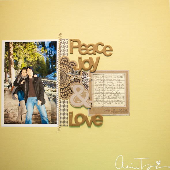 Peace, Joy & Love by Annie gallery