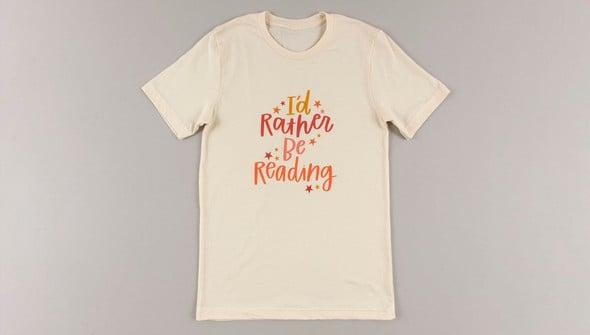 I'd Rather Be Reading Tee gallery