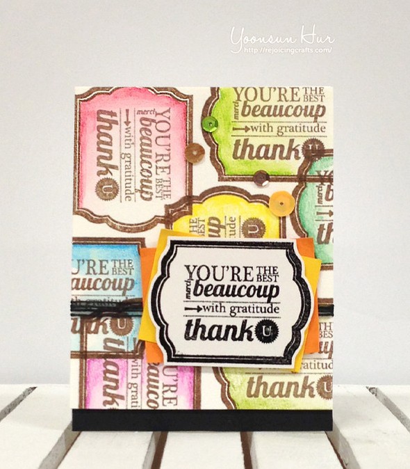 Thank You Card by Yoonsun gallery