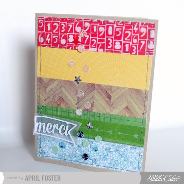 Merci card *card kit only* by AprilFoster gallery