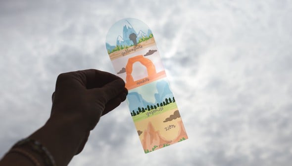 National Parks Transparent Bookmark gallery