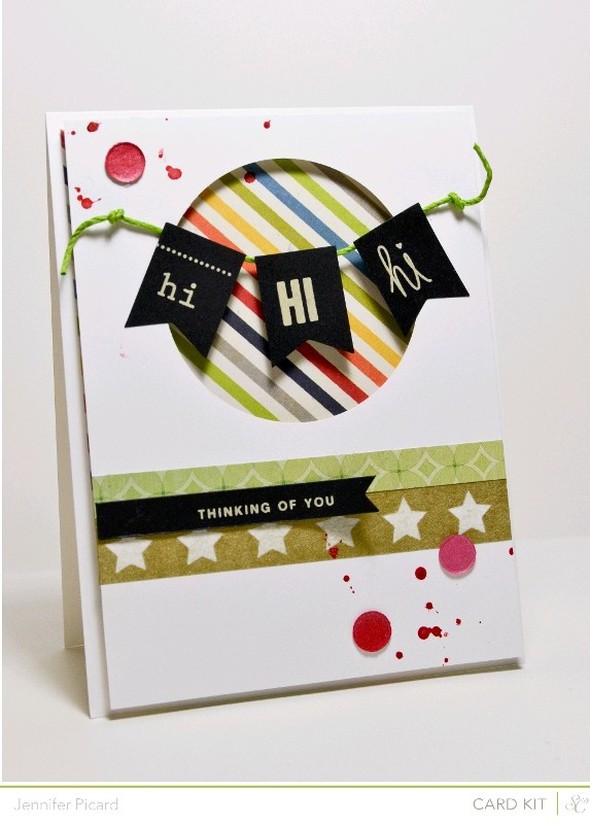 Thinking of You Hello * Card Kit Add On Coconut Grove by JennPicard gallery