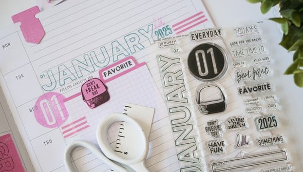 Stamp Set : 4×6 January Highlights gallery