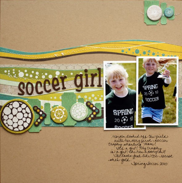 Soccer Girl  **Crate** by Davinie gallery