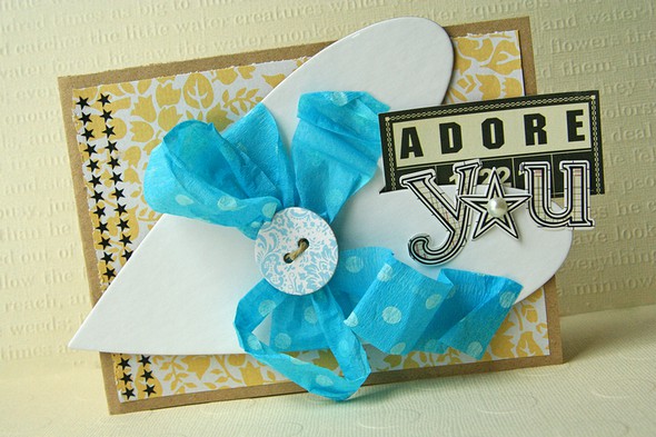 Adore You card by Dani gallery