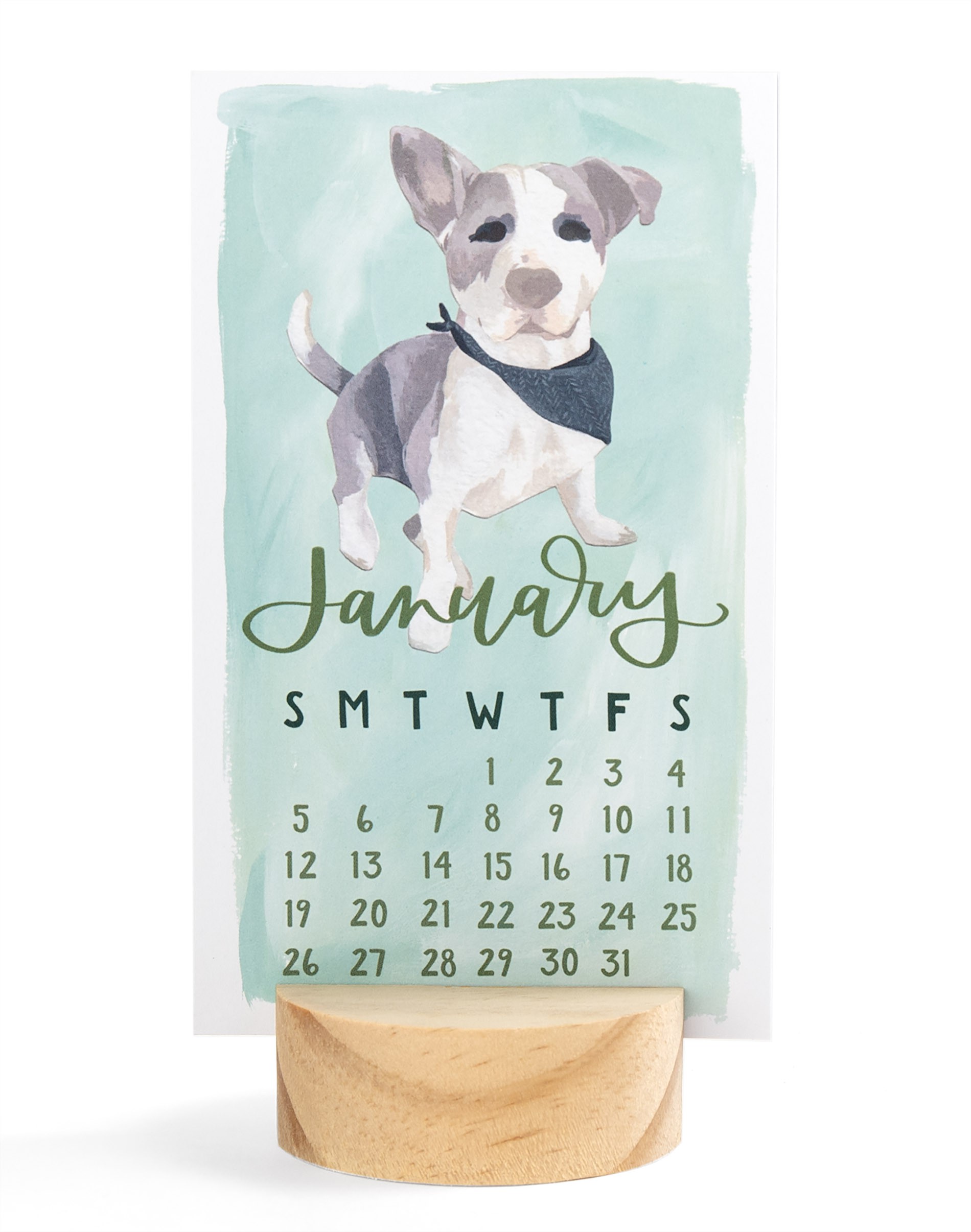 2025 Stump Calendar Furry Friends Dogs 1canoe2