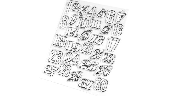 Stamp Set : 6x8 Countdown Outline gallery