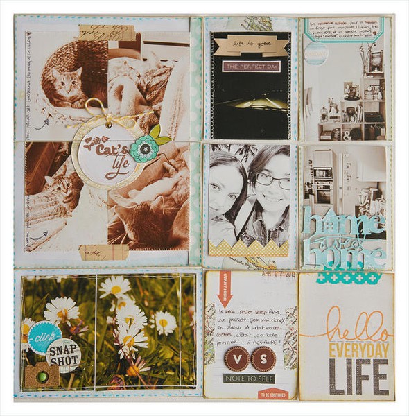 Project Life - Week 13 and 14 - Double layout by eralize gallery