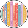 Jane Austen Books Glass Can
