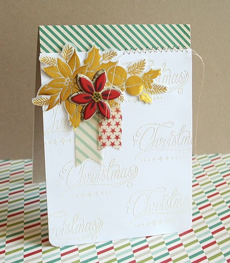 Gold and white card2