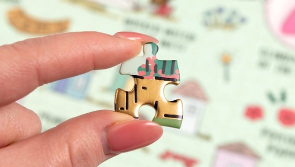 The Wizard of Oz Map - 500 Piece Jigsaw Puzzle gallery