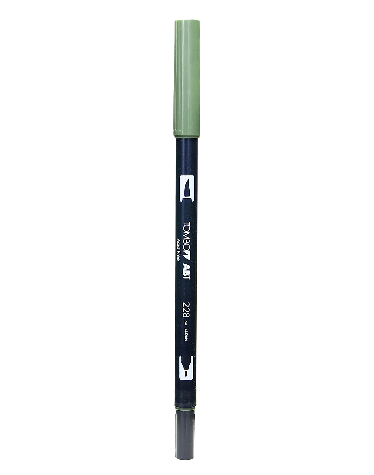 tombow brush pen - 228 gray green item