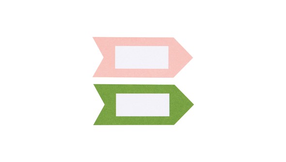 Arrow Notepads - Pink & Green gallery