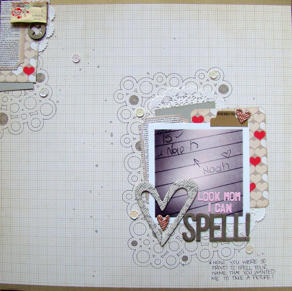 I Can Spell (Challenge #1 for Bright Ideas Class) by danielle1975 gallery