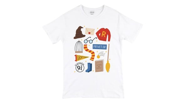 Wizard Illustrations - Pippi Tee - White gallery