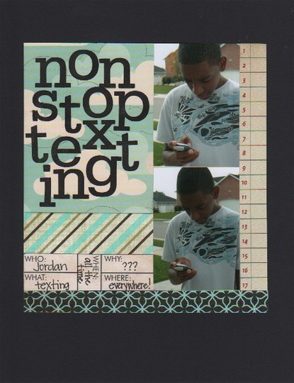 non-stop texting