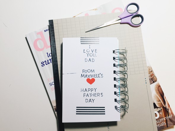 Father's Day minibook by Annie gallery
