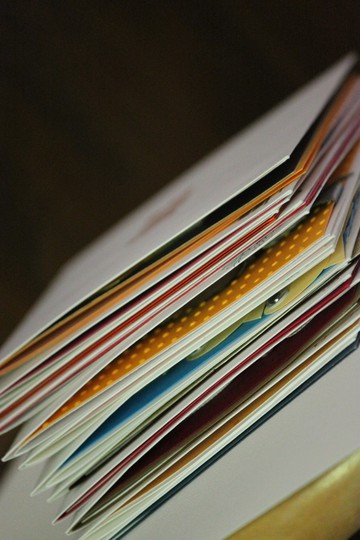 Photo of card stack