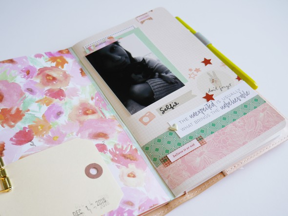 Traveler´s notebook spread by vania gallery