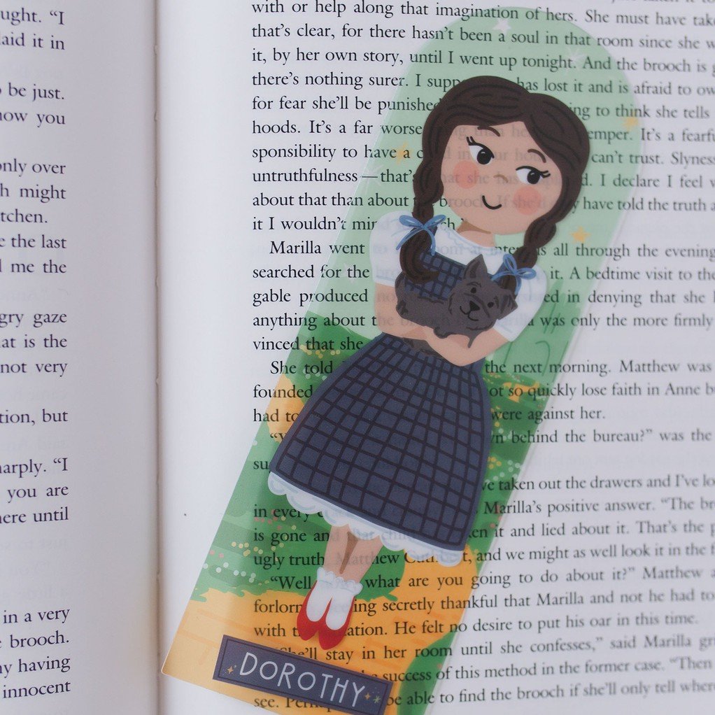 Wizard of Oz Dorothy Transparent Bookmark item