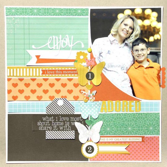 Pam callaghan chickaniddy crafts adored layout