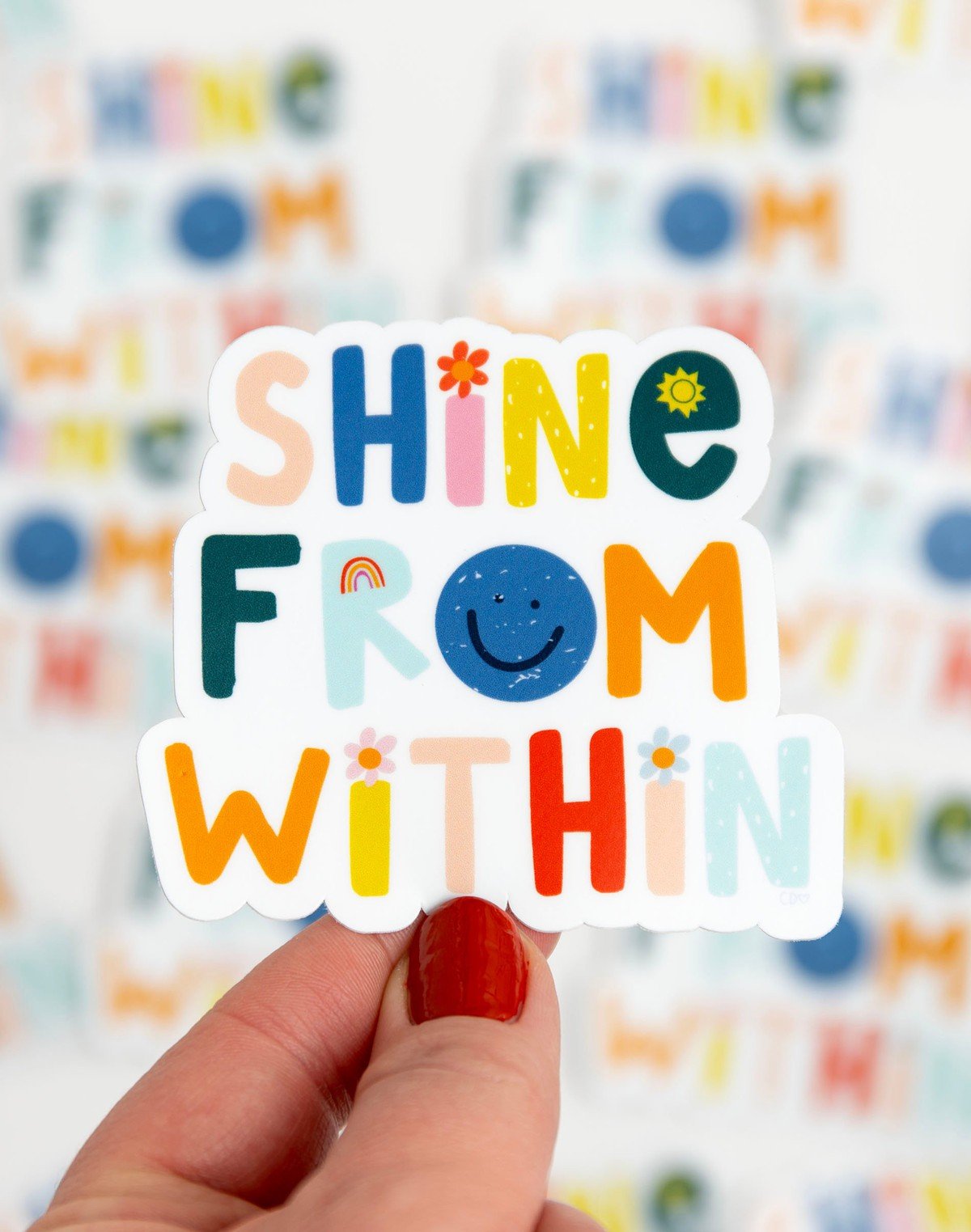 Shine From Within Decal Sticker item