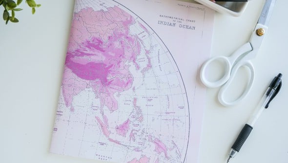 Stop The Blur Planner Booklet - World Map gallery