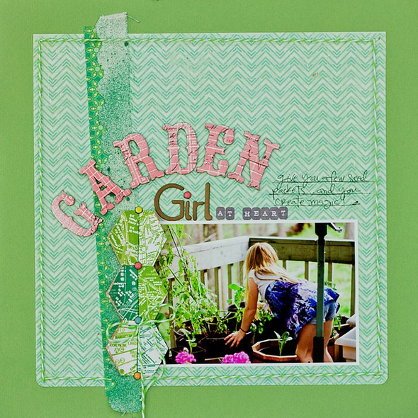 Garden Girl *August Boardwalk* by kimberly gallery