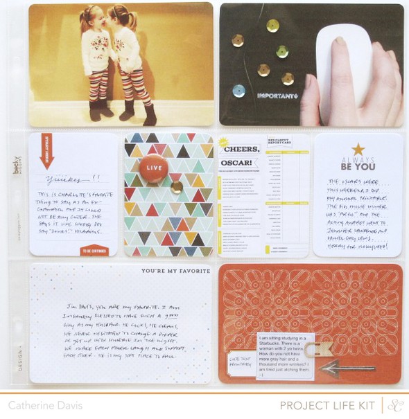 Project Life Week Eight | Main Kit Only by CatherineDavis gallery