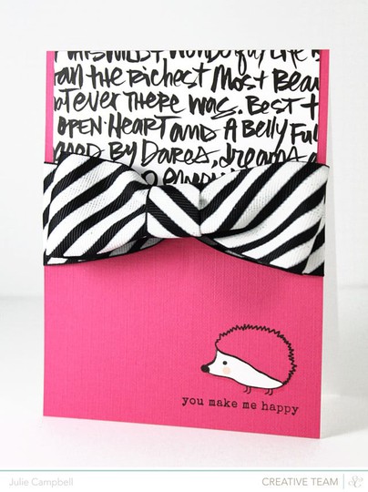 Pink Hedgehog *Card Kit Only*